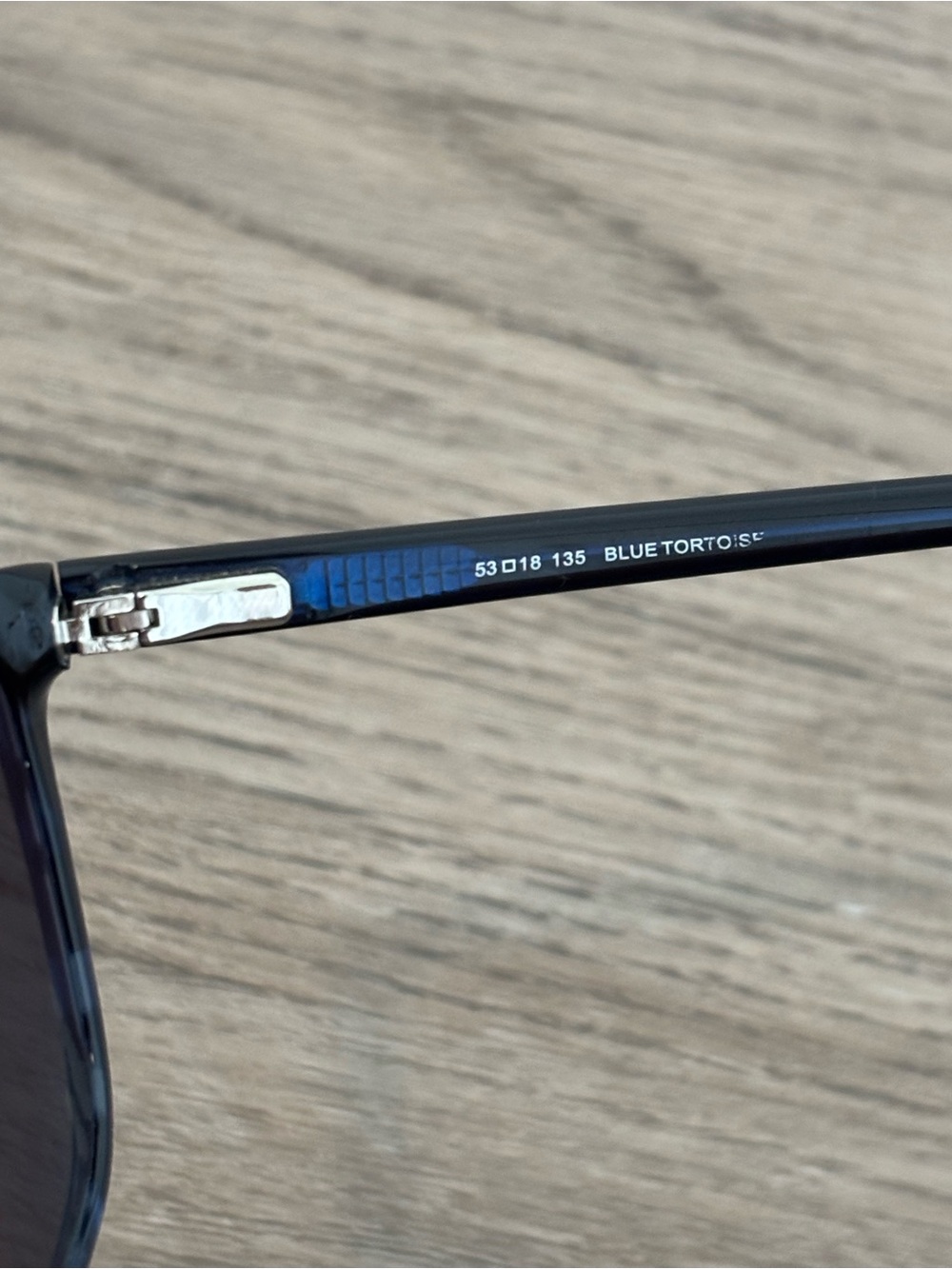 Karen Kane Marsann Blue Tortoise Eyeglass Glasses Frames 53-18-135 - Picture 5 of 13
